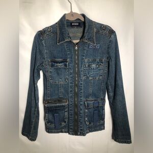 Womens Denim Jacket. Size 7. Bongo.